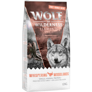 Wolf of Wilderness "Whispering Woodlands" kalkun fra frittgående dyr - uten korn - 12 kg