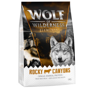 Wolf of Wilderness "Rocky Canyons" - Okse - 1 kg