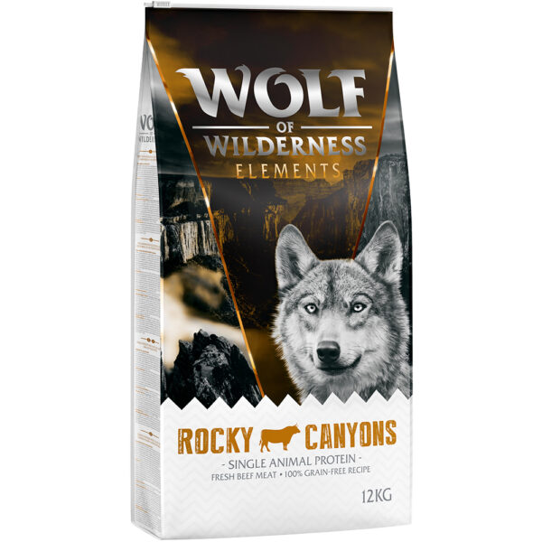 Wolf of Wilderness "Rocky Canyons" - Okse - 12 kg