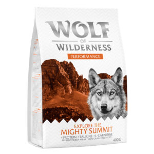 Wolf of Wilderness prøvepakke - Xplore The Mighty Summit Performance 400g