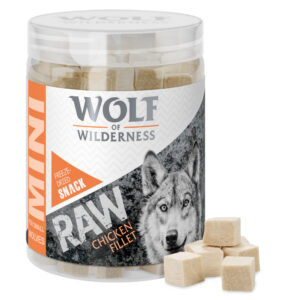 Wolf of Wilderness Mini RAW Snacks (frysetørket) - Kyllingfilet (60 g)