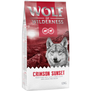 Wolf of Wilderness "Crimson Sunset" - Lam & Geit - 12 kg