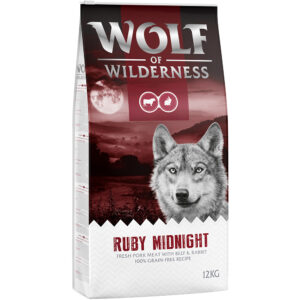 Wolf of Wilderness "Ruby Midnight" - Okse & Kanin - 12 kg