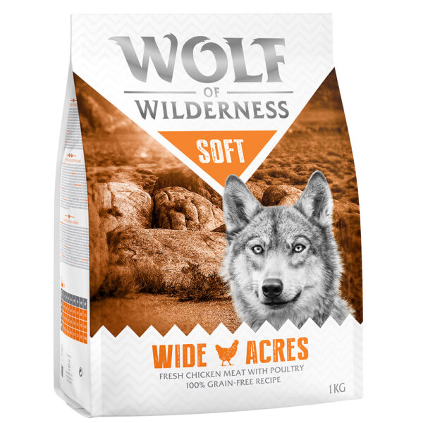 Wolf of Wilderness "Soft - Wide Acres" - Kylling - 5 kg