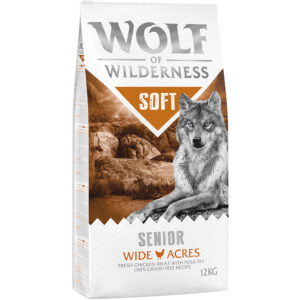 Wolf of Wilderness Senior "Soft - Wide Acres" - Kylling - 12 kg