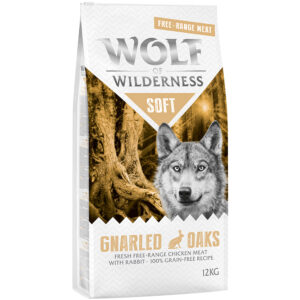 Wolf of Wilderness "Soft - Gnarled Oaks" -Frittgående kylling & kanin - 12 kg