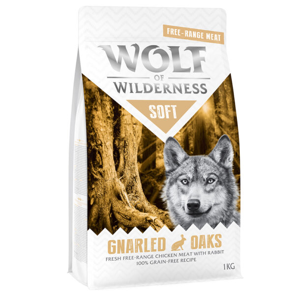 Wolf of Wilderness "Soft - Gnarled Oaks" -Frittgående kylling & kanin - 1 kg