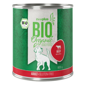 zooplus Bio Okse med eple og pære - 6 x 800 g