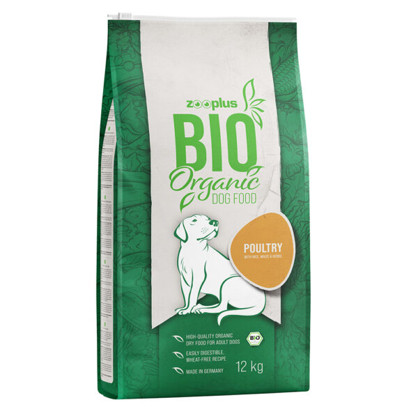 Zooplus Bio Fjærkre - 12 kg