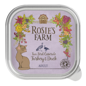 Økonomipakke Rosie's Farm Adult 32 x 100 g - Kalkun & And