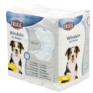 Trixie bleier for hannhund - Str M-L: 46-60 cm