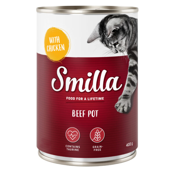 Økonomipakke Smilla oksegryter 24 x 400 g - Kylling