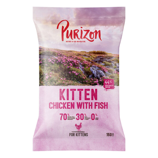 Purizon Kitten Kylling & Fisk - 150 g