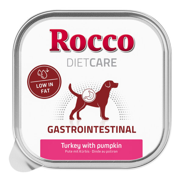 15 % rabatt! NYHET: Rocco Diet Care 10 x 150 g til en prøvepris - Gastrointestinal kalkun med gresskar