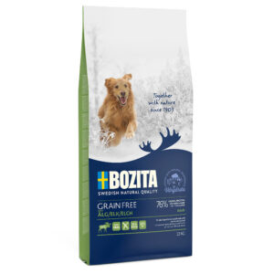 Bozita Dog Purely Adult Grain Free Elg - 12 kg