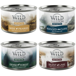 Wild Freedom Instinctive 6 x 140 g - Misty Mountains blandet pakke