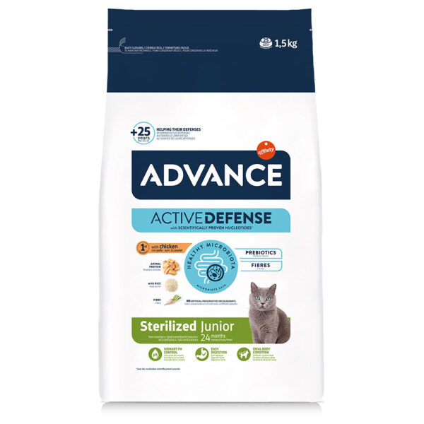 Affinity Advance Sterilized Junior 24 med kylling - 2 x 1