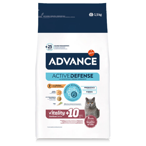 Affinity Advance Sterilized Senior +10 med kylling - 2 x 1