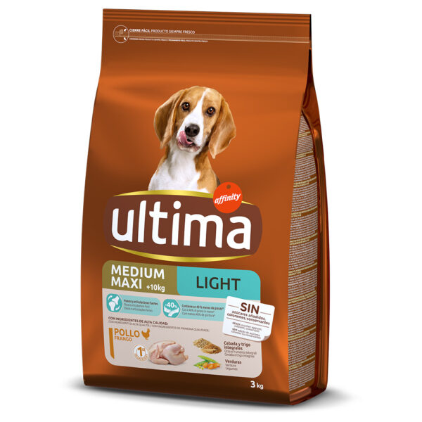 Ultima Medium / Maxi Light Adult Chicken - 3 kg