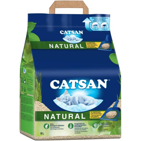 Catsan Natural - 2 x 8 L