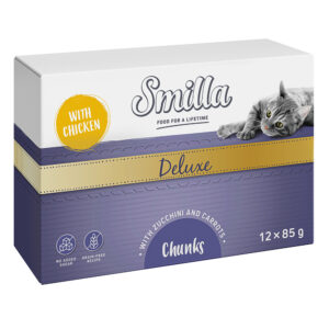 Smilla Deluxe Biter 24 x 85 g - Kylling