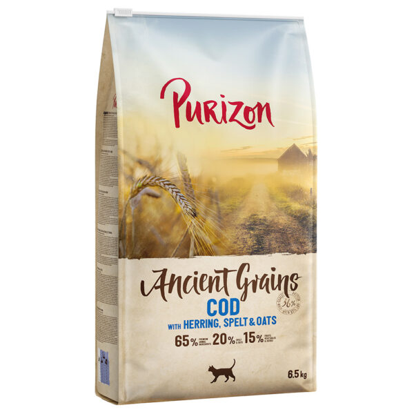 Purizon Adult torsk - urkorn - Økonomipakke: 2 x 6