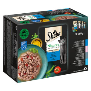 Sheba Nature´s Collection i saus 96 x 85 g - Fiskevariasjon