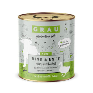 Økonomipakke Grau kornfri Gourmetgryte 12 x 800 g - Storfe & and