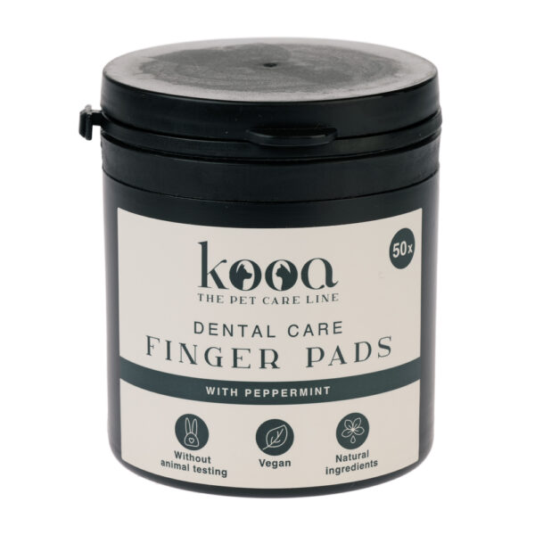 kooa tannpleie fingerputer - 50 stk