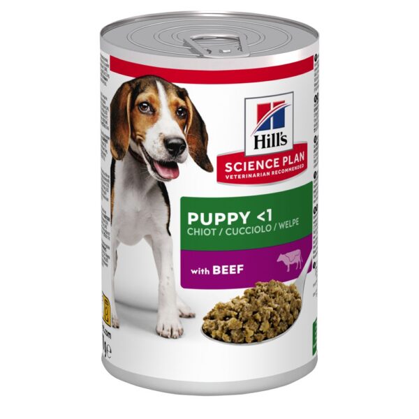 Hill's Science Plan Puppy - 12 x 370 g Okse