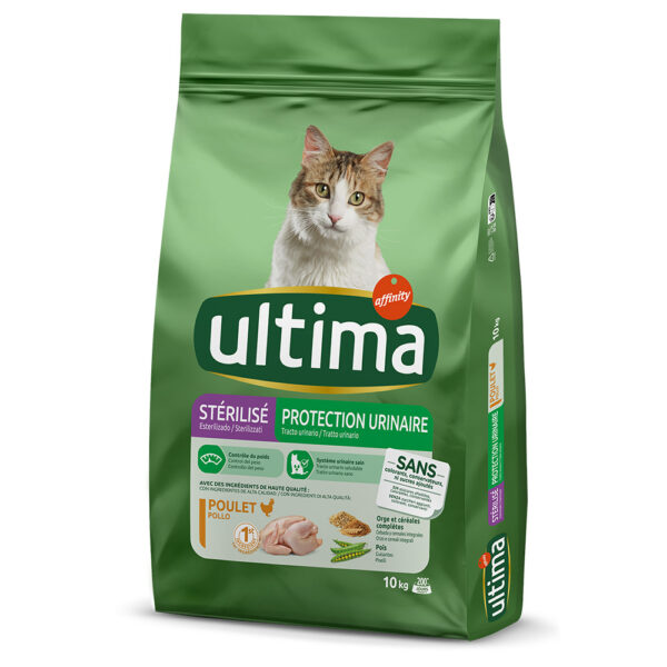 Ultima Cat Sterilized Urinary kylling - 10 kg