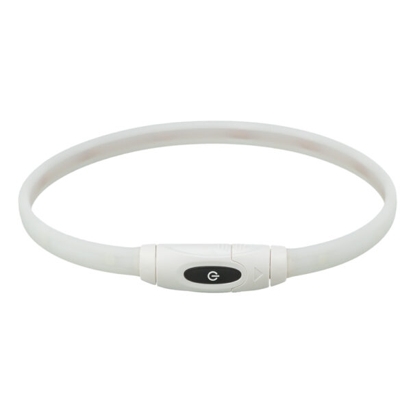 Trixie Flash-lysring USB-silikon - Størrelse XS - XL: 65 cm halsomkrets