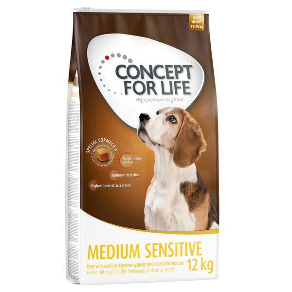 12 kg Concept for Life til spesialpris! - Medium Sensitive