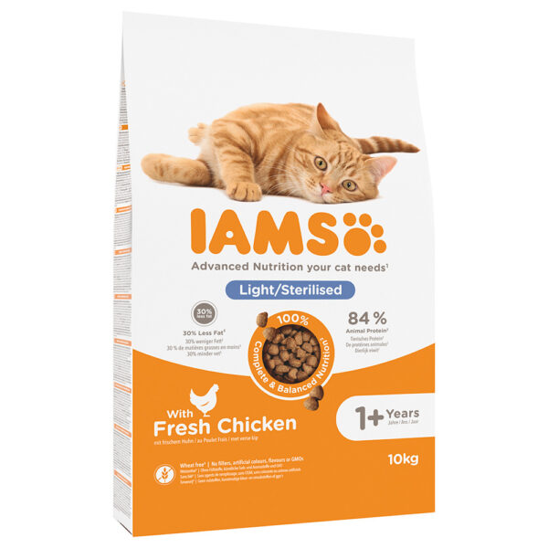 IAMS Advanced Nutrition Sterilised Cat chicken - 10 kg