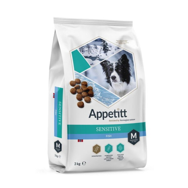 Appetitt Dog Sensitive Medium Fish (3 kg)