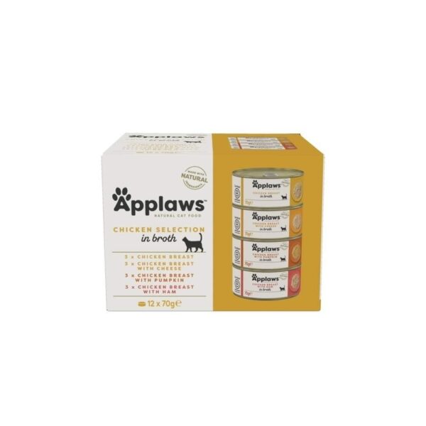 Applaws Cat Chicken 12x70 g