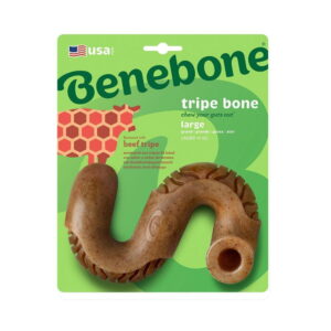 Benebone Hundebein i Nylon med Vomsmak (L)