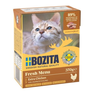 Bozita Biter i Gelé Extra Kylling 370 g