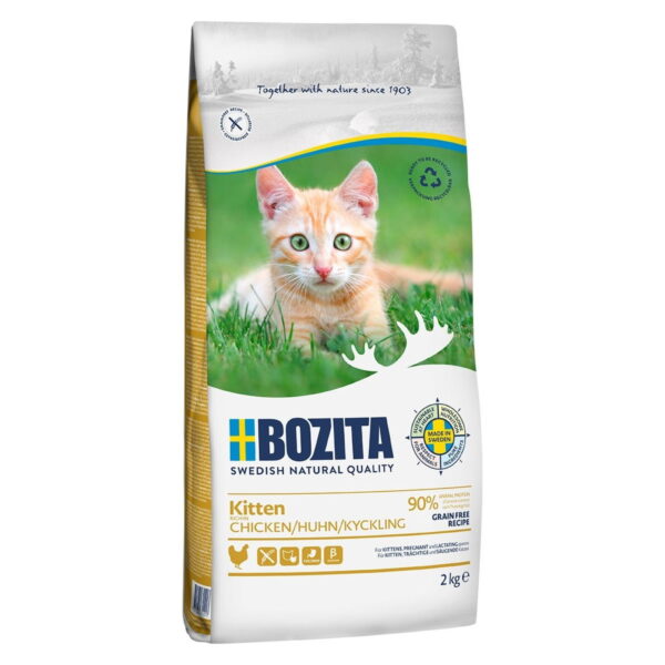 Bozita Kitten Grain Free Kylling (2 kg)