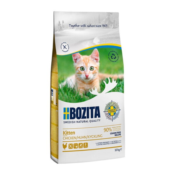 Bozita Kitten Grain Free Kylling (10 kg)