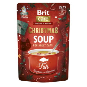 Brit Care Cat Adult Christmas Soup Fisk 75 g