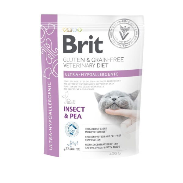 Brit Grain Free Veterinary Diets Cat Ultra-hypoallergenic (400 g)