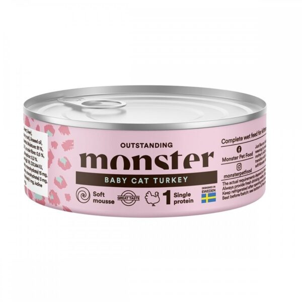 Monster Cat Baby Mousse Can 100g