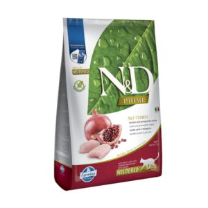 Farmina N&D Prime Cat Chicken & Pomegranate Neutered (5 kg)