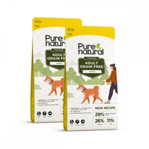 Purenatural Dog Adult Grain Free Turkey 2 x 12 kg