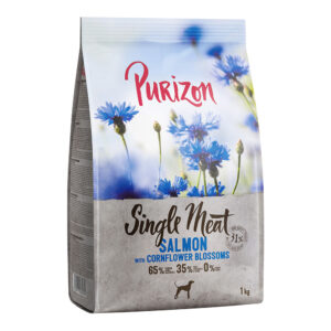 Purizon Single Meat Adult laks med spinat og kornblomster - 1 kg