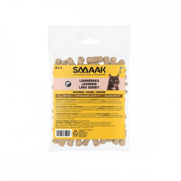 SMAAK Cat Adult Salmon Treat 80g