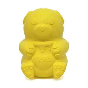 SodaPup Honey Bear Aktivitetsleke Gul 11 cm