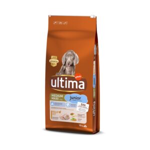 2 x Ultima til spesialpris! - Medium / Maxi Junior kylling (2 x 12 kg)