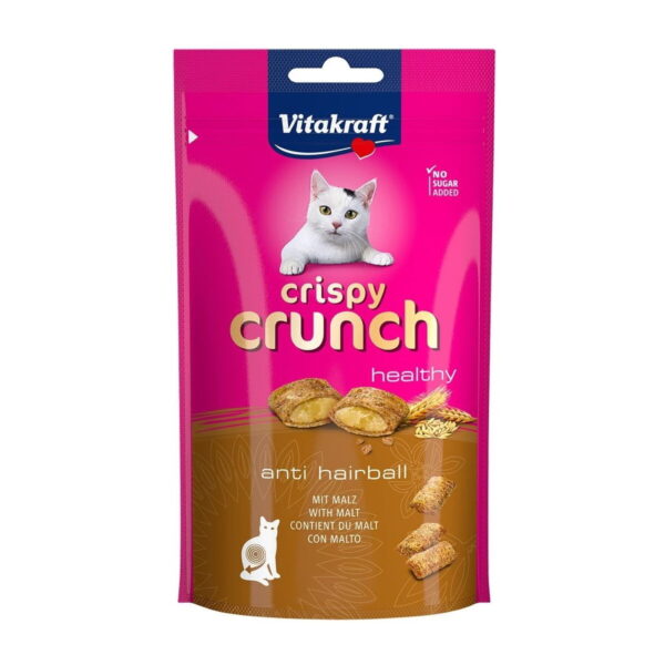 Vitakraft Crispy Crunch Anti-Hairball Malt 60 g